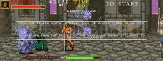 une photo d'Ã©cran de Rastan Saga 3 sur Arcade